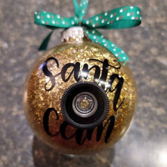 Santa's Always Watching ornament! - Picture 2 of 3